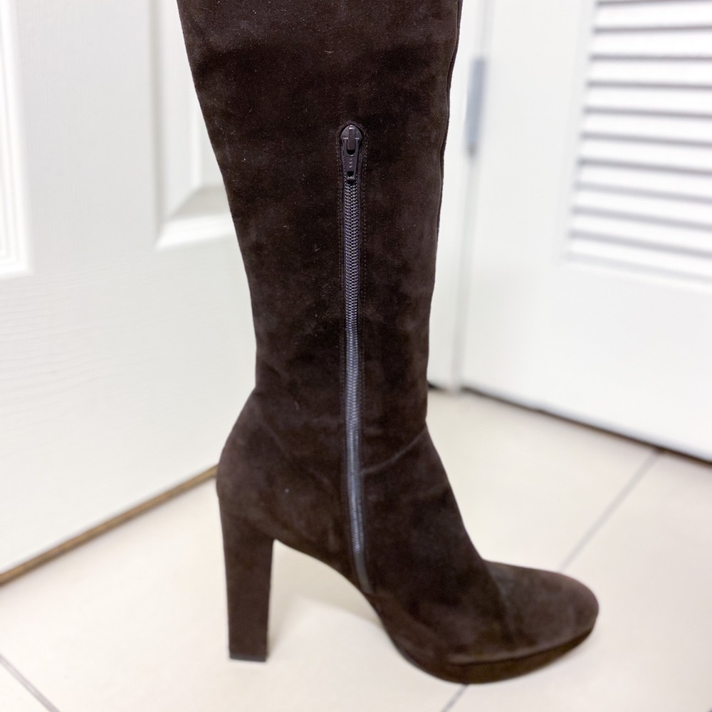 new Stuart Weitzman suede boots - Picture 5 of 7